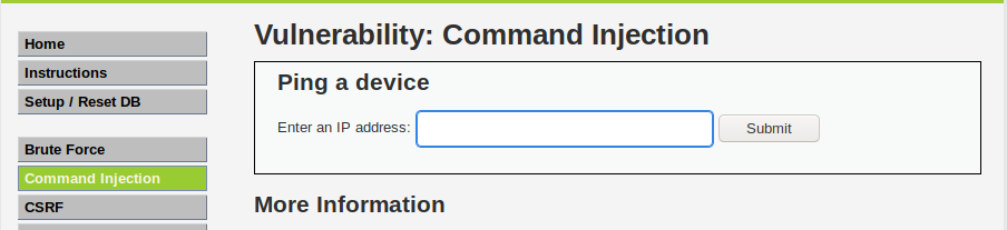 Command Injection